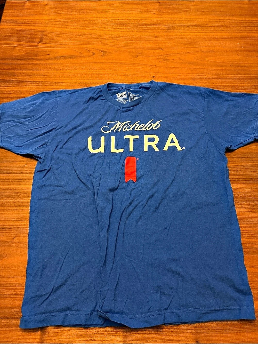Budweiser Blue Short Sleeve T-Shirt Size XL